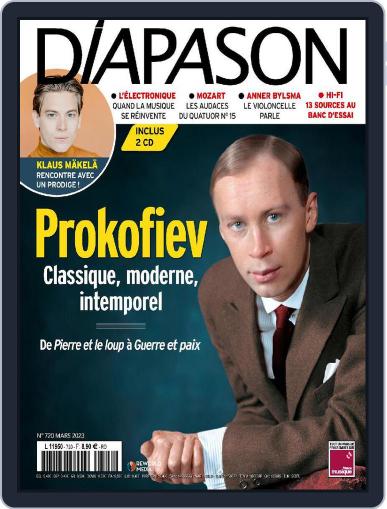 Diapason March 1st, 2023 Digital Back Issue Cover