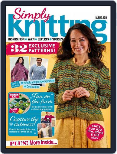 Simply Knitting March 1st, 2023 Digital Back Issue Cover