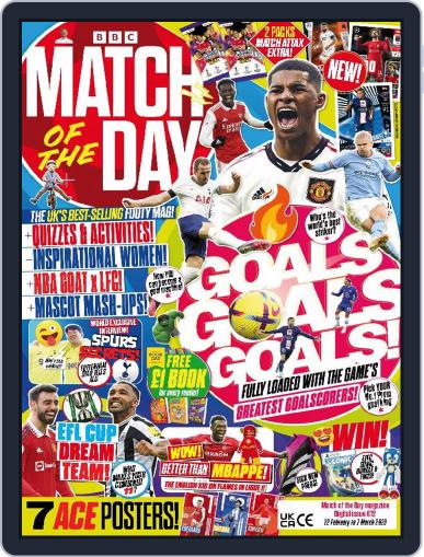 Match Of The Day February 22nd, 2023 Digital Back Issue Cover