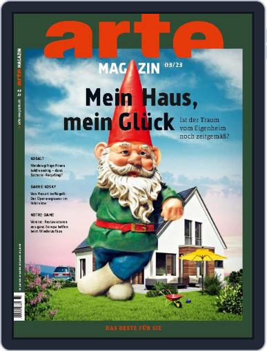 Arte Magazin March 1st, 2023 Digital Back Issue Cover