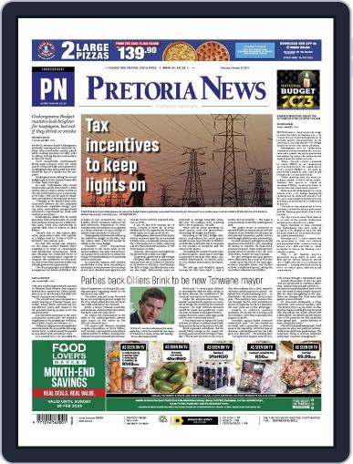 Pretoria News February 23rd, 2023 Digital Back Issue Cover
