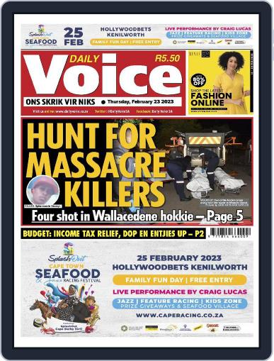 Daily Voice February 23rd, 2023 Digital Back Issue Cover