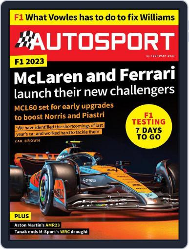 Autosport February 16th, 2023 Digital Back Issue Cover