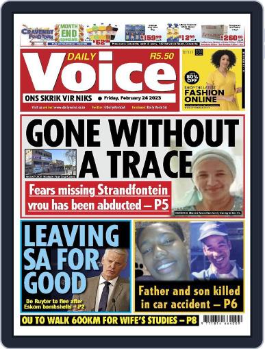 Daily Voice February 24th, 2023 Digital Back Issue Cover