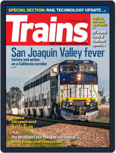 Trains April 1st, 2023 Digital Back Issue Cover