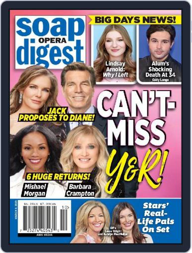 Soap Opera Digest March 6th, 2023 Digital Back Issue Cover