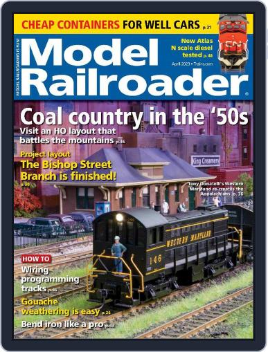 Model Railroader April 1st, 2023 Digital Back Issue Cover