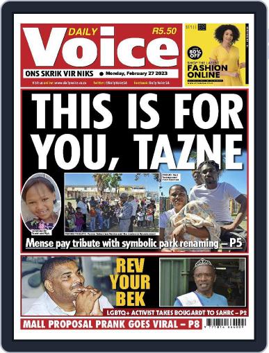 Daily Voice February 27th, 2023 Digital Back Issue Cover