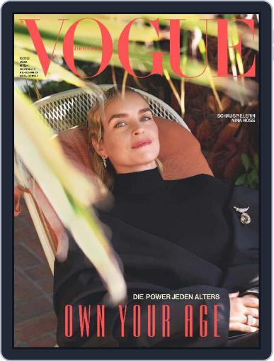 Vogue (D) March 1st, 2023 Digital Back Issue Cover