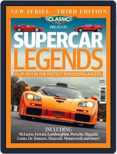 Classic & Sports Car - Supercar Legends Digital Back Issue Cover