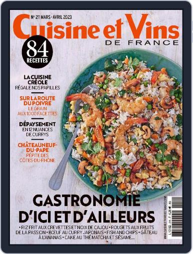Cuisine Et Vins De France March 1st, 2023 Digital Back Issue Cover
