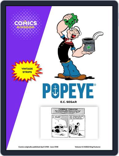 Popeye February 28th, 2023 Digital Back Issue Cover