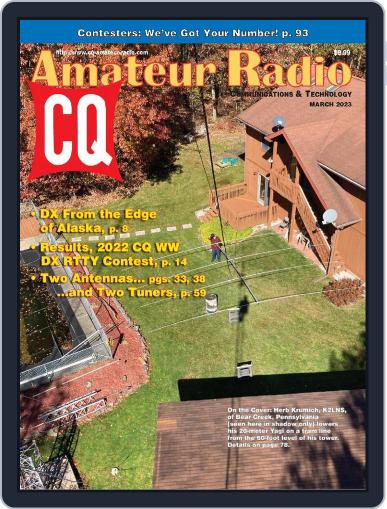 CQ Amateur Radio March 1st, 2023 Digital Back Issue Cover
