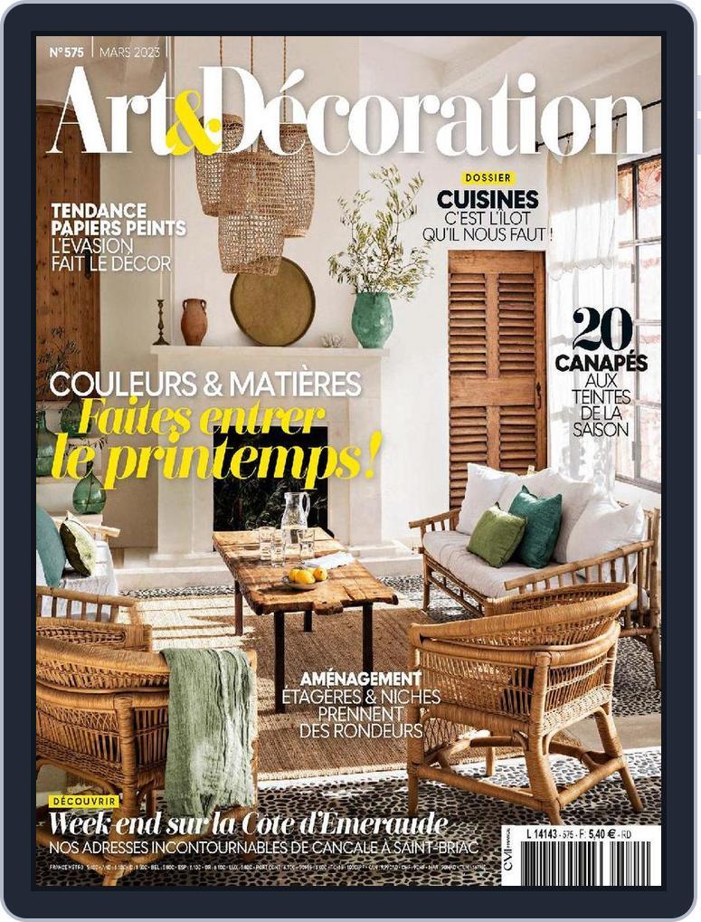 Art & Décoration (Digital) Subscription                    March 1st, 2023 Issue