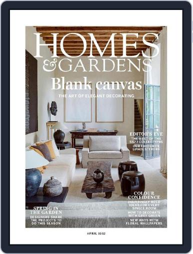 Homes & Gardens April 1st, 2023 Digital Back Issue Cover