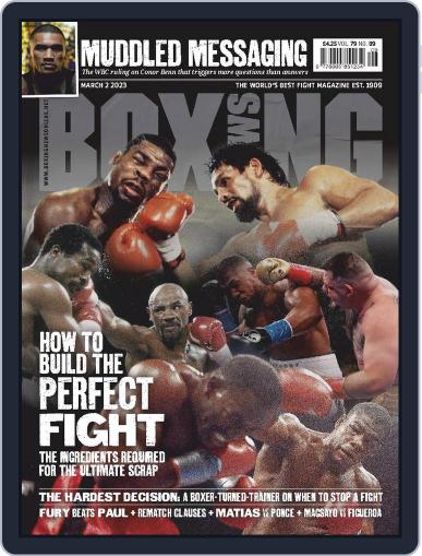 Boxing News March 2nd, 2023 Digital Back Issue Cover