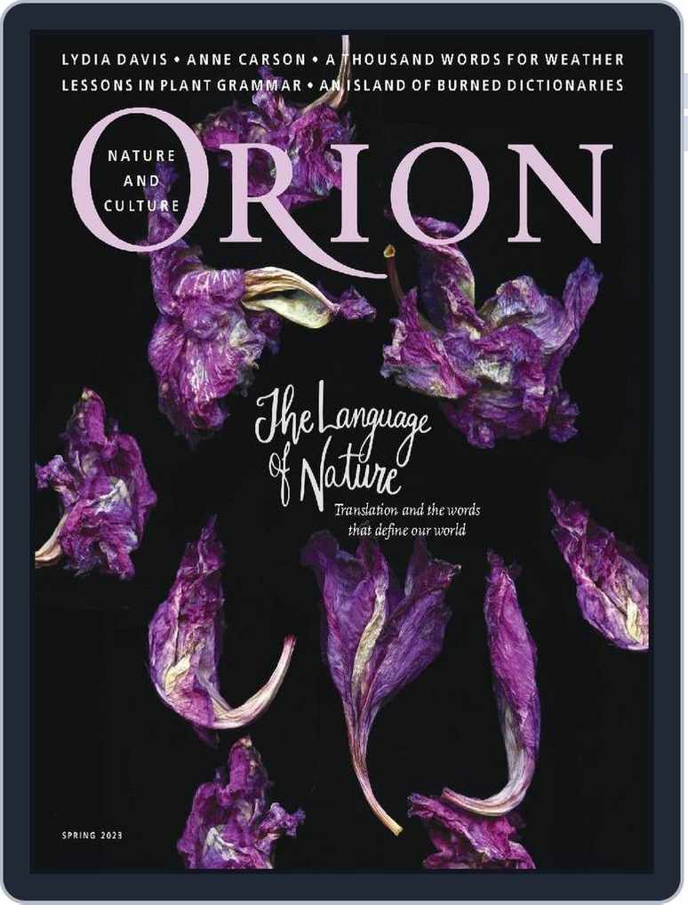Orion Magazine - State of the Species