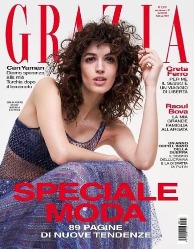 Grazia Italia March 1st, 2023 Digital Back Issue Cover