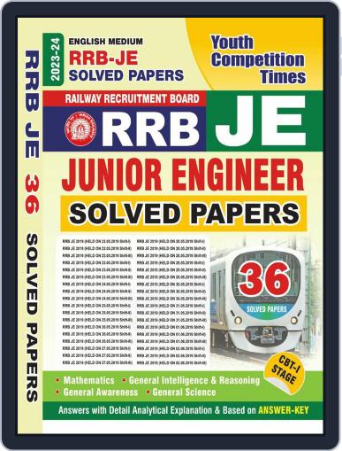 2023-24 RRB JE Study Material Solved Papers Digital Back Issue Cover