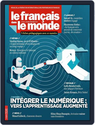 Le Français Dans Le Monde January 1st, 2023 Digital Back Issue Cover