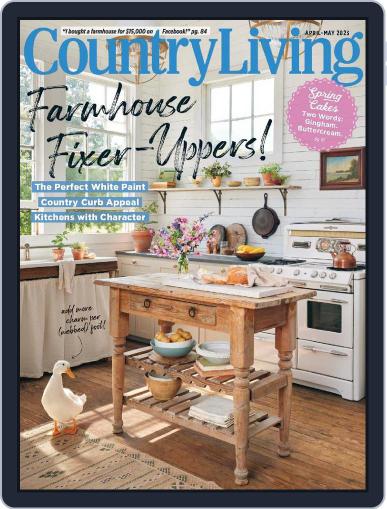 Country Living April 1st, 2023 Digital Back Issue Cover