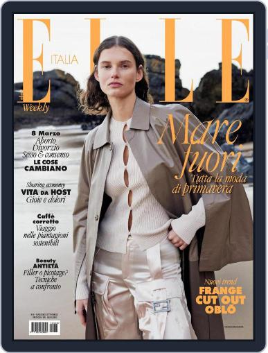 Elle Italia March 2nd, 2023 Digital Back Issue Cover