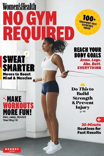 Women's Health No Gym Required February 21st, 2023 Digital Back Issue Cover