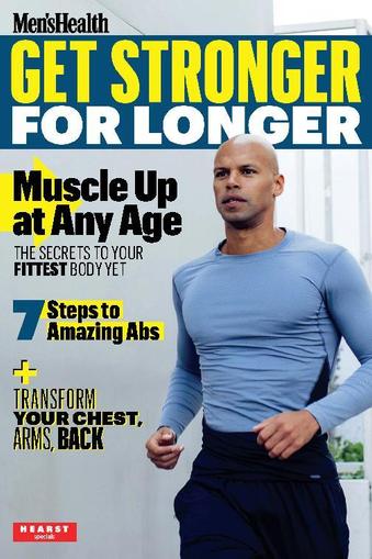 Men's Health Get Stronger for Longer February 21st, 2023 Digital Back Issue Cover