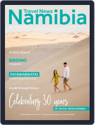 Travel News Namibia September 1st, 2023 Digital Back Issue Cover
