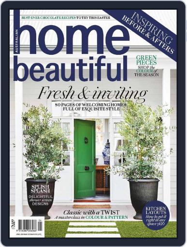 Australian Home Beautiful April 1st, 2023 Digital Back Issue Cover
