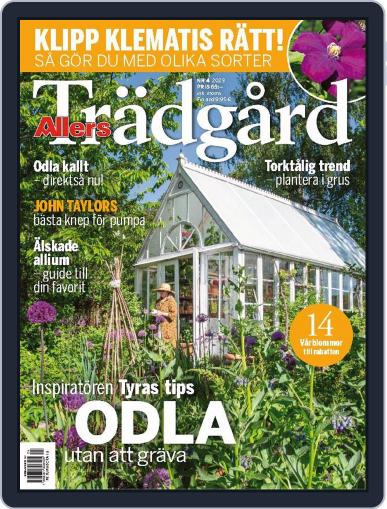 Allers Trädgård April 1st, 2023 Digital Back Issue Cover