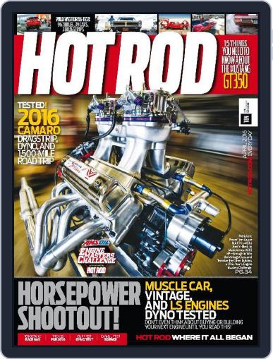 Hot Rod April 1st, 2016 Digital Back Issue Cover