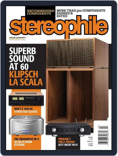 Stereophile April 1st, 2023 Digital Back Issue Cover