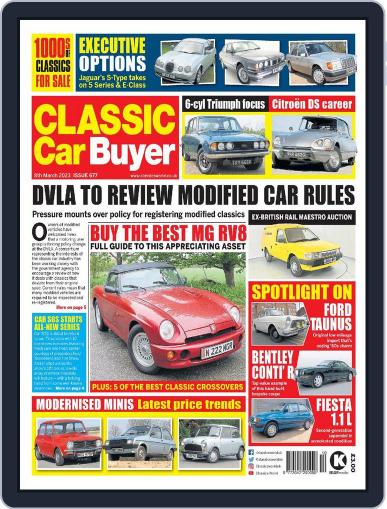 Classic Car Buyer March 8th, 2023 Digital Back Issue Cover