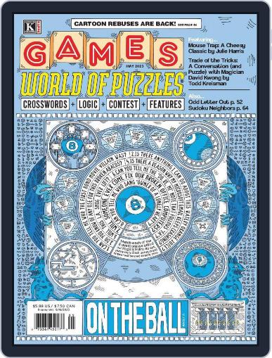 Games World of Puzzles May 1st, 2023 Digital Back Issue Cover