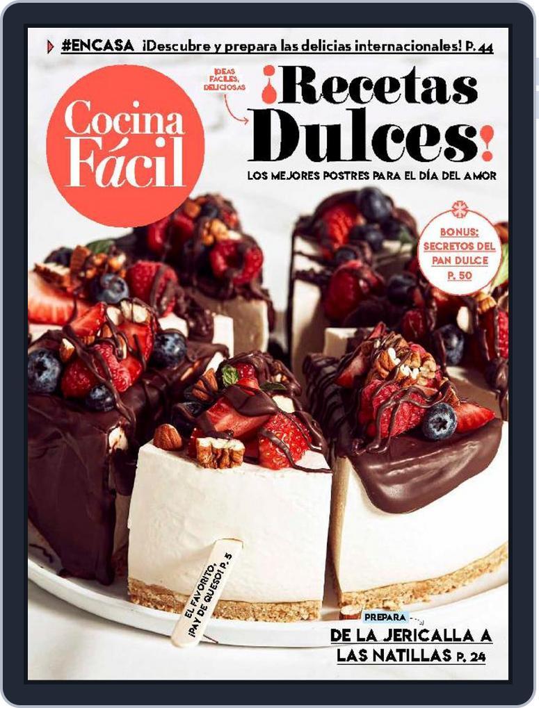 Cocina Fácil Mexico February 1st, 2023 Digital Back Issue Cover