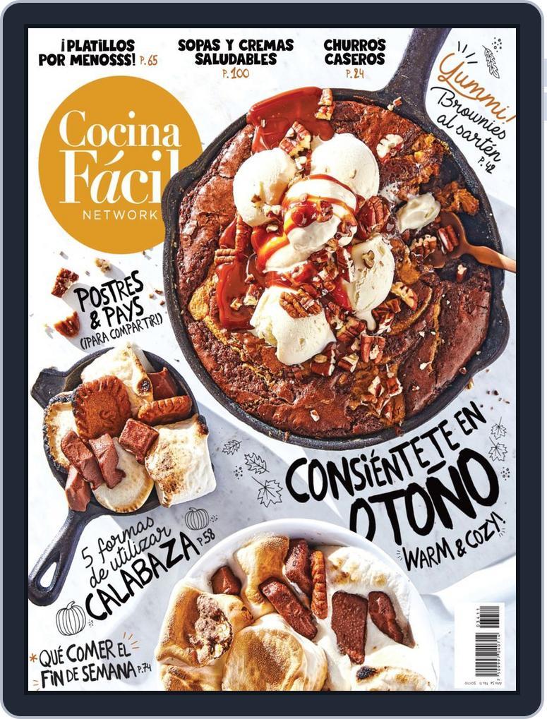 Cocina Fácil Mexico November 1st, 2019 Digital Back Issue Cover
