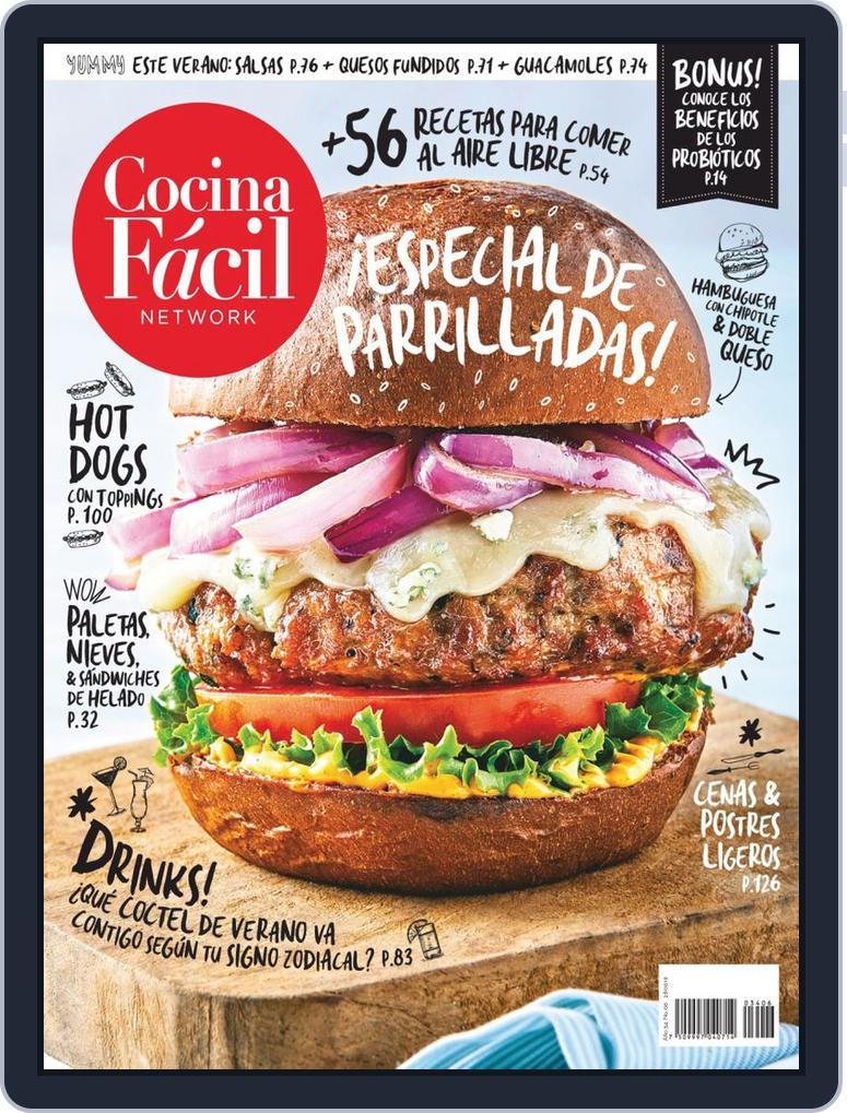 Cocina Fácil Mexico June 1st, 2019 Digital Back Issue Cover
