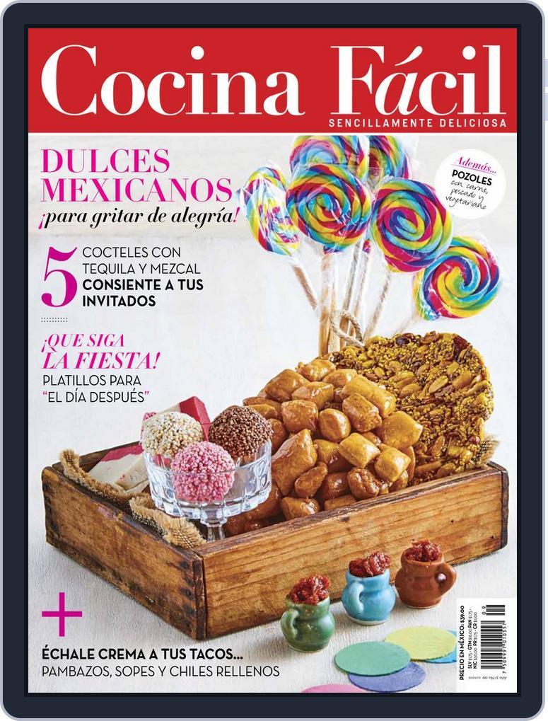 Cocina Fácil Mexico September 1st, 2016 Digital Back Issue Cover
