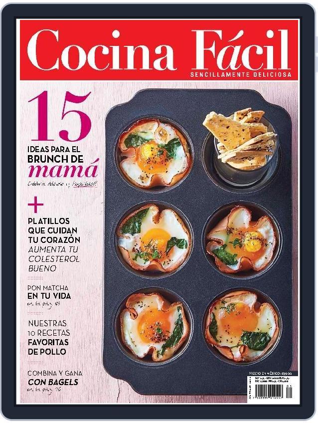 Cocina Fácil Mexico May 1st, 2016 Digital Back Issue Cover
