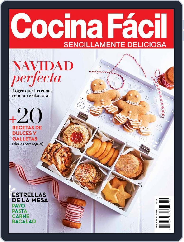 Cocina Fácil Mexico November 30th, 2014 Digital Back Issue Cover