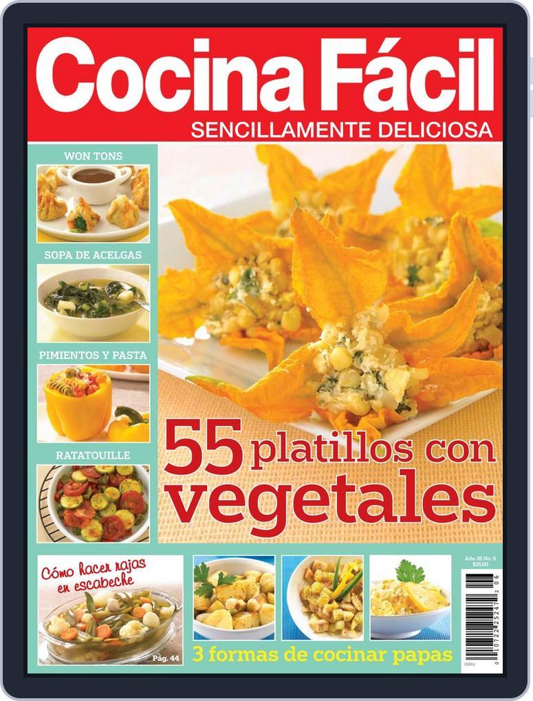 Cocina Fácil Mexico May 26th, 2011 Digital Back Issue Cover