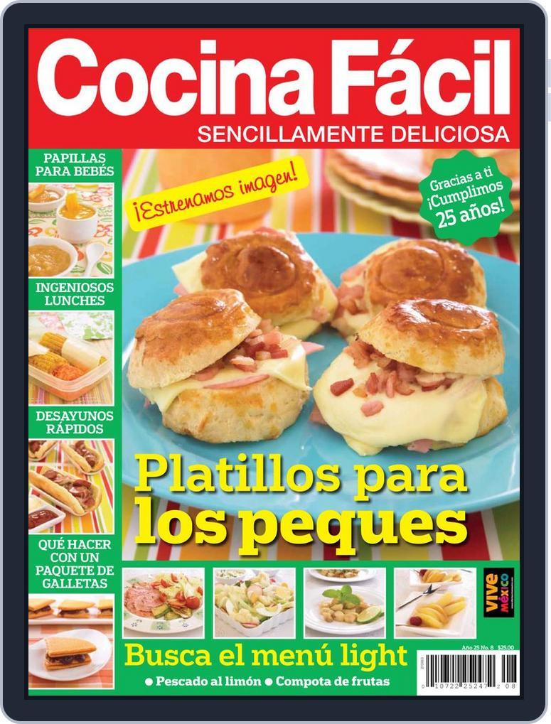 Cocina Fácil Mexico July 27th, 2010 Digital Back Issue Cover