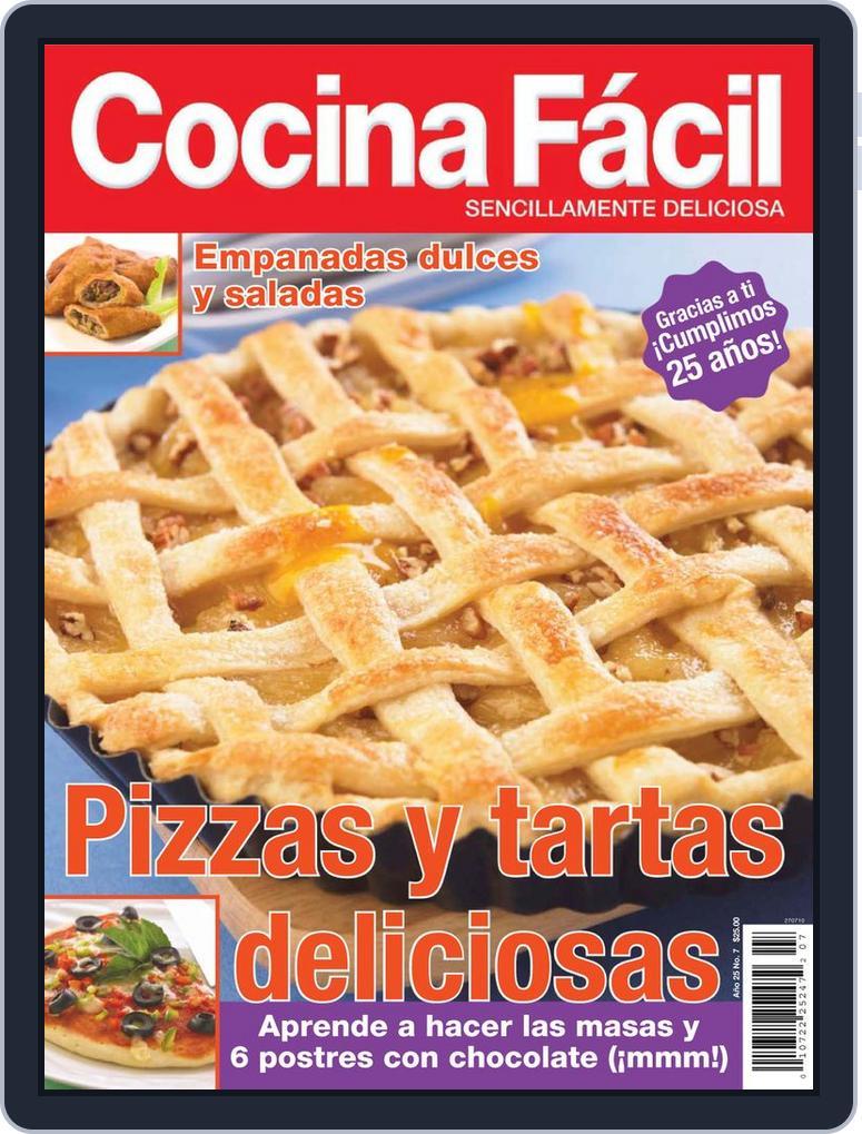 Cocina Fácil Mexico July 8th, 2010 Digital Back Issue Cover