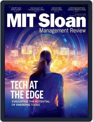 MIT Sloan Management Review March 2nd, 2023 Digital Back Issue Cover