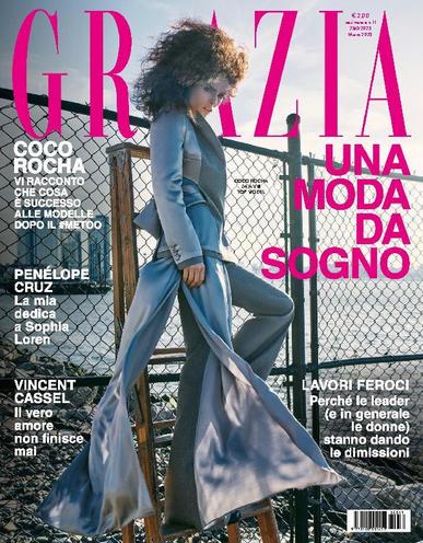 Grazia Italia March 8th, 2023 Digital Back Issue Cover