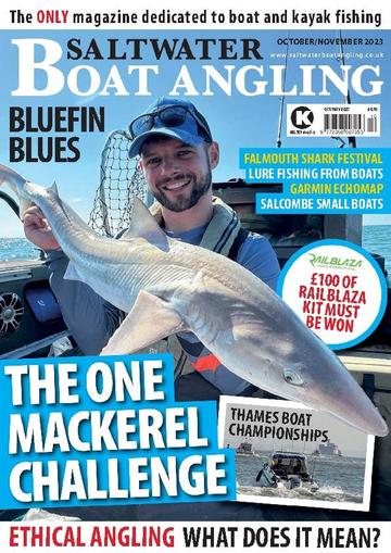 Saltwater Boat Angling October 1st, 2023 Digital Back Issue Cover