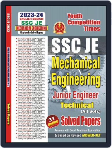 2023-24 SSC JE Mechanical Engineering Digital Back Issue Cover