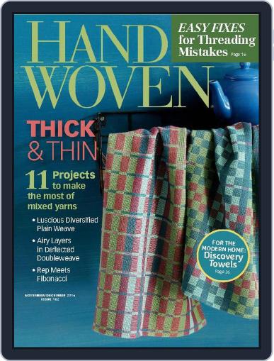 Handwoven November 1st, 2016 Digital Back Issue Cover