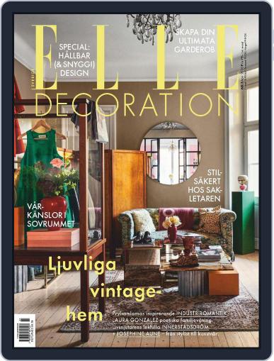 ELLE Decoration Sweden April 1st, 2020 Digital Back Issue Cover